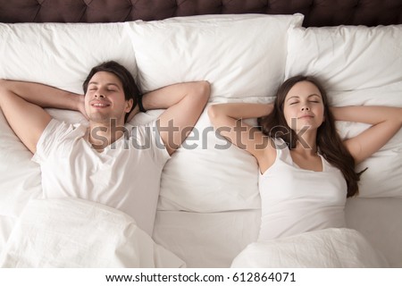two people enjoying a good sleep