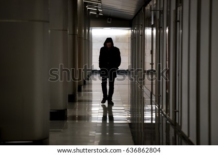 Similar – Image, Stock Photo wandering boys I