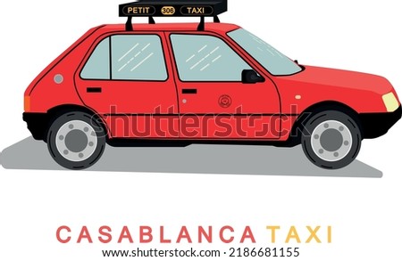 The small taxi of casablanca 