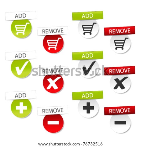 Vector add delete shopping cart item