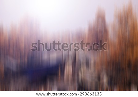 abstract image motion blur, noise and retro look background, boat and wooden jetty during low tide water