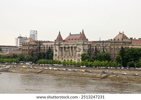 Similar – Image, Stock Photo university Danube River