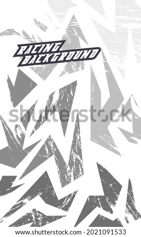 Abstract geometric backgrounds for sports and games. Abstract racing backgrounds for t-shirts, race car livery, car vinyl stickers, etc. Vector background.	