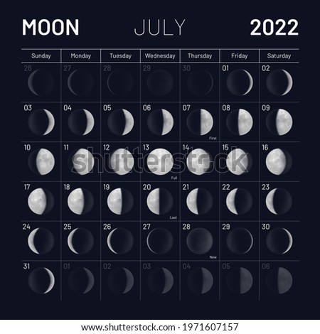 Get Moon Calendar 2022 Australia Images