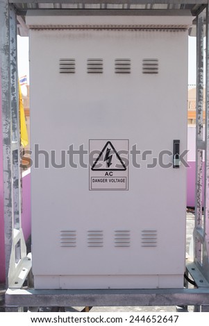 Electrical control cabinet, Outdoor electric control box