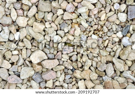gravel texture background from small stones