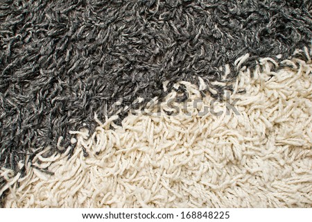 Bright woolen carpet texture
