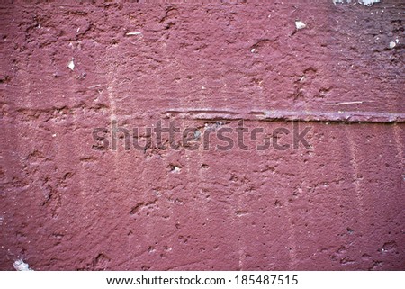 Concrete wall painted with spray.