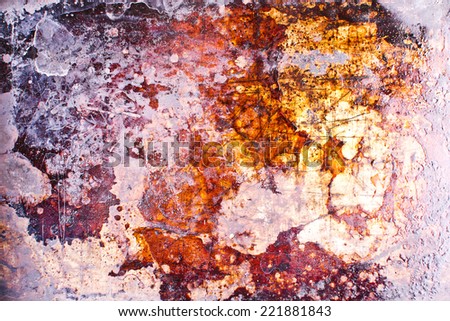 Metal grunge old rusty scratched surface texture
