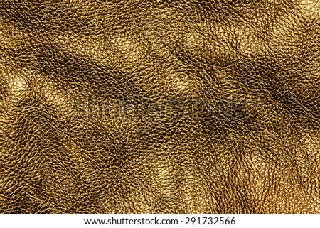 Golden leather book cover texture background