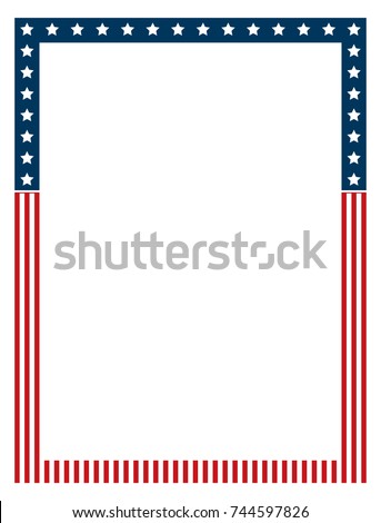 Patriotic Border Clipart | Free download on ClipArtMag