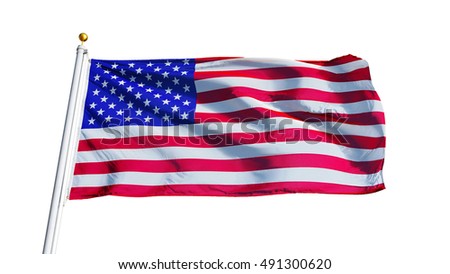 Similar – Image, Stock Photo American flag on floating boat