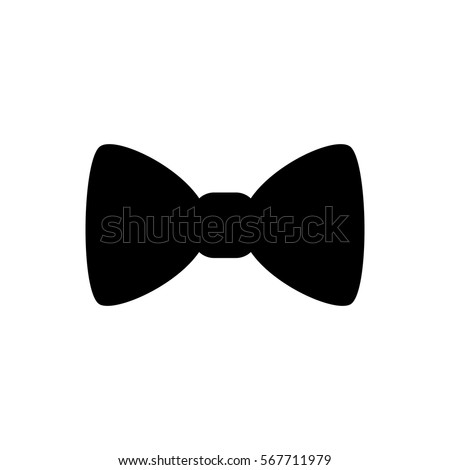 Vector Images, Illustrations and Cliparts: Vintage bow tie icon vector