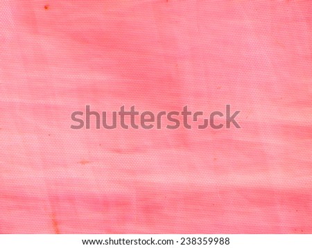Old synthetic fiber woven fabric background