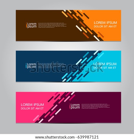 abstract colorful circle banner designs vector free banner graphic design