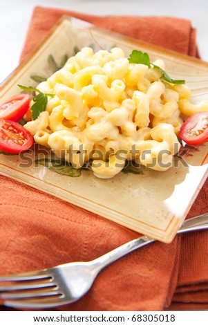 crispy, creamy, and cheesy macaroni and cheese is great for one and all!