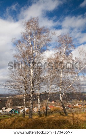 Russia. Western Siberia. Miner's settlement Listvyagi. Photo Andrey Zharkov