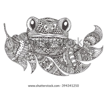 Featured image of post Zentangle Frog Coloring Pages For Adults / We created our czt training program so you could understand the depth of the zentangle method so you.