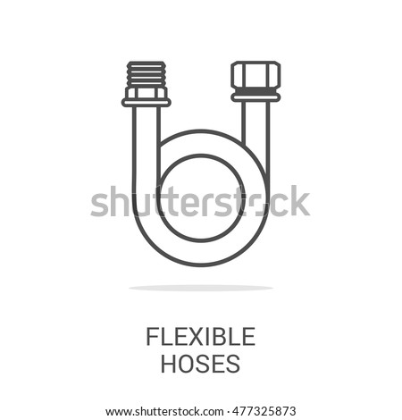 Similar – Image, Stock Photo Long line Hose Water hose