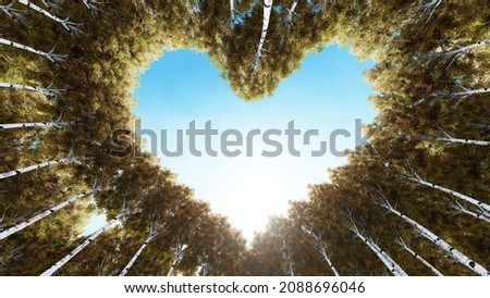 Similar – Image, Stock Photo blue plant leaves in the nature in springtime