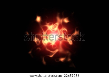 a fire explosion