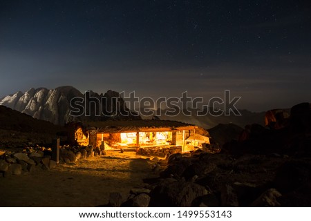 Similar – Foto Bild Beduine besteigen einen Berg in Ägypten Dahab Südsinai