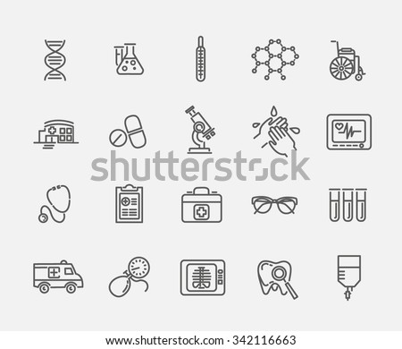 icons for medicine