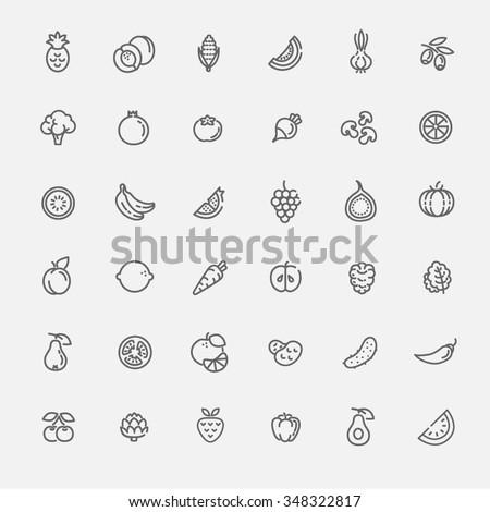 Fruits And Vegetable Clipart | Free download on ClipArtMag