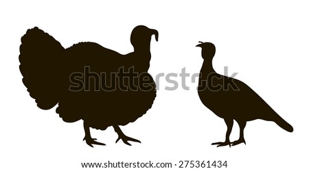 Download Turkey Silhouette At Getdrawings Free Download