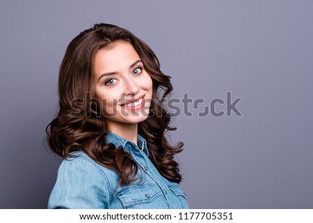 Similar – Image, Stock Photo Portrait of a magnificent Wapiti Deer