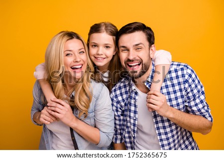 Similar – Image, Stock Photo happy family Colour photo