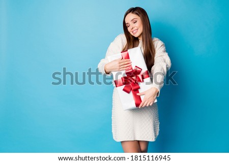 Similar – Image, Stock Photo Cheerful women hugging in mountains