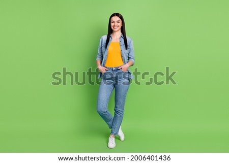 Similar – Image, Stock Photo Charming woman holding hands with boyfriend