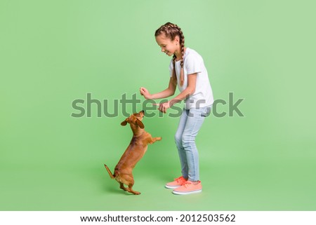 Similar – Image, Stock Photo girl with braids playing in havana