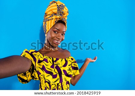 Similar – Image, Stock Photo Cheerful woman with black dog in city