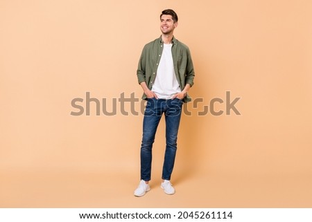 Similar – Image, Stock Photo Stylish man looking at camera