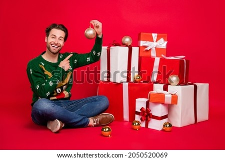 Similar – Image, Stock Photo Stylish man sitting at airport with suitcase and laptop, working, typing, browsing. Businessman traveling.