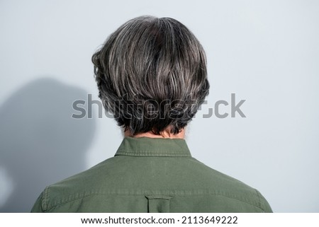 Similar – Image, Stock Photo Senior man with gray hair