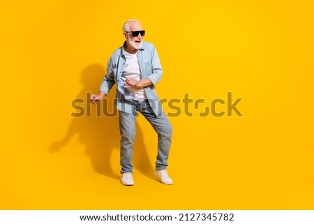 Similar – Image, Stock Photo grey-haired man with full beard