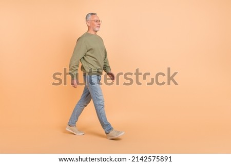 Similar – Image, Stock Photo grey-haired man with full beard