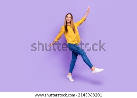 Similar – Image, Stock Photo Attractive Mature woman having headache. Hands on temples.