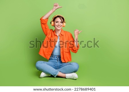 Similar – Foto Bild Frau in Jeans am Strand stehend