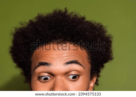 Image, Stock Photo Crop ethnic barber with wax in jar in hairdressing salon