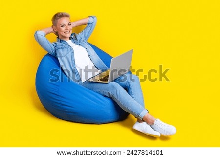 Similar – Image, Stock Photo from behind | hand in hand