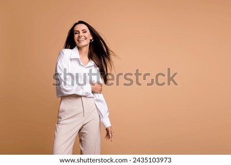 Similar – Image, Stock Photo Young woman Elegant Style