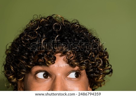 Similar – Image, Stock Photo Crop ethnic barber with wax in jar in hairdressing salon