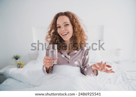 Similar – Image, Stock Photo young beautiful woman drinking coffee or tea camping outdoors with a van and her two dogs. Travel concept