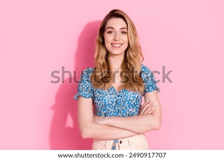 Similar – Image, Stock Photo Blond girl and a blond Labrador sitting on a wall with graffiti on the beach