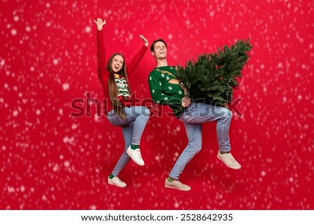 Similar – Image, Stock Photo X-Mas Tree Lifestyle Style