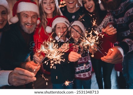 Similar – Image, Stock Photo Family Christmas time